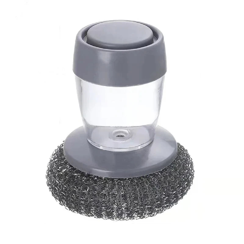 Scrubber Dishes Dispenser Brush