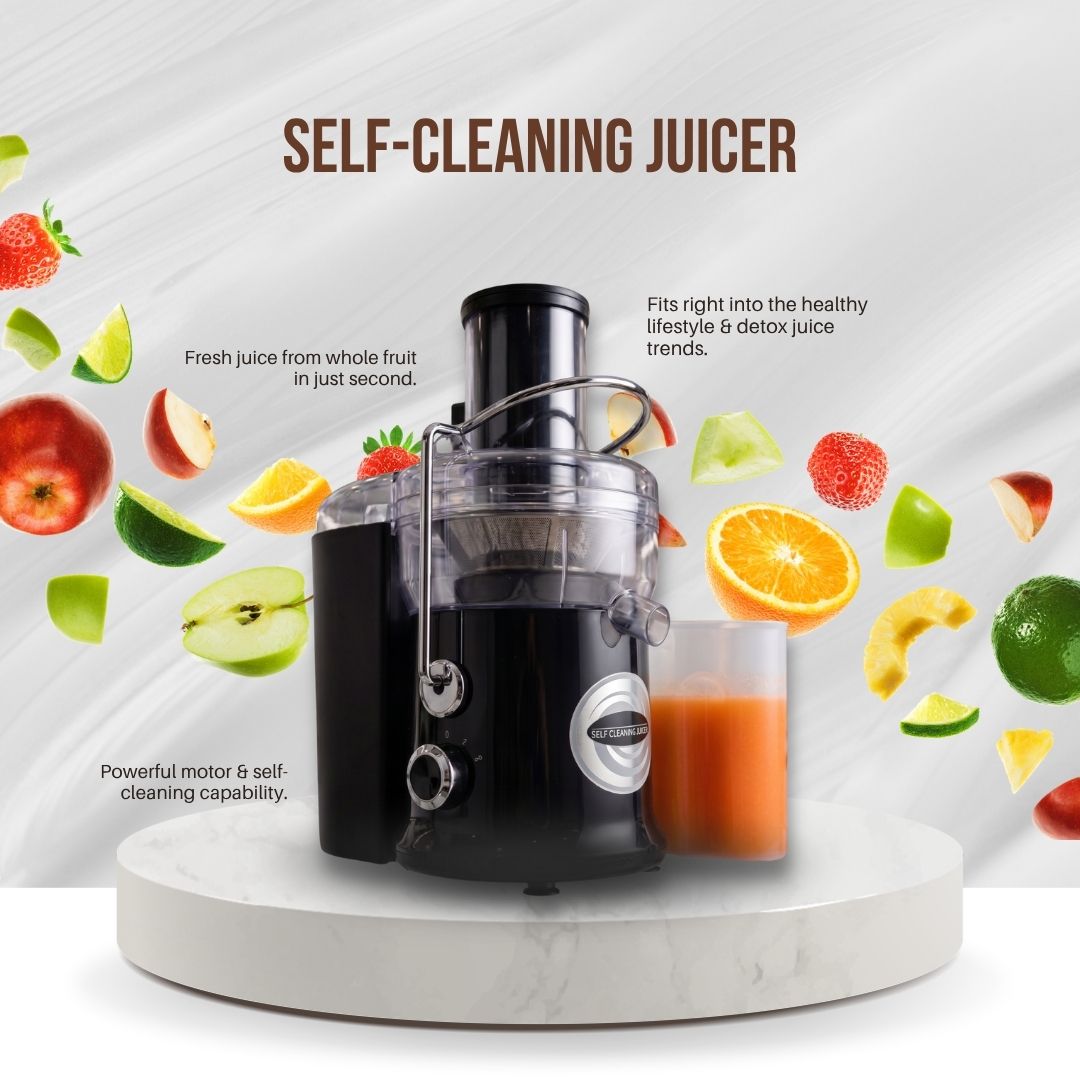 Self-Cleaning Juicer