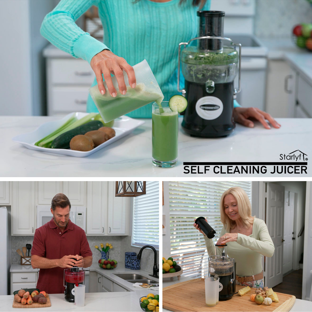 Self-Cleaning Juicer