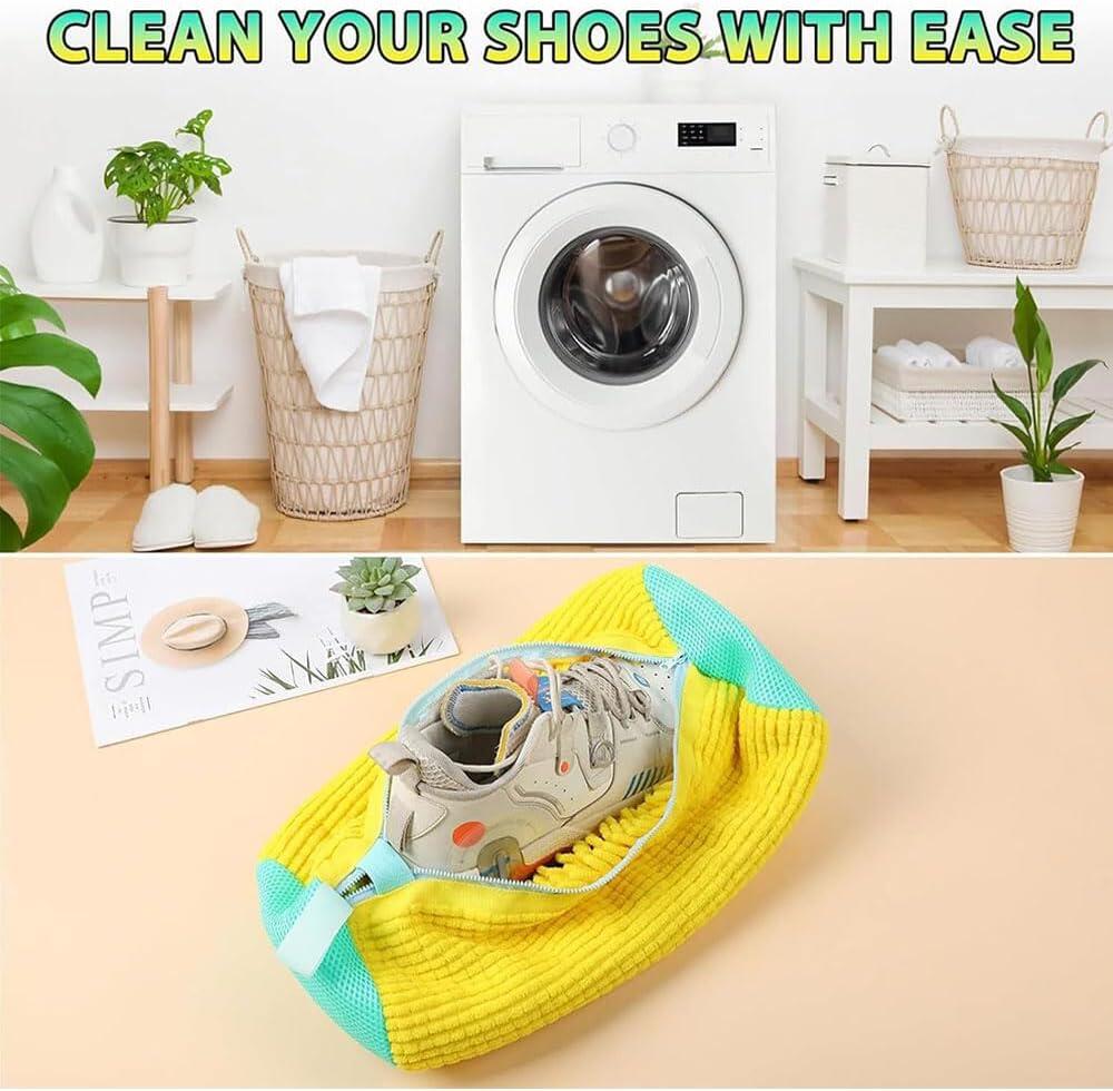 Bolsa Reutilizable para Lavar Zapatos – Apta para Todos los Tipos y Tamaños