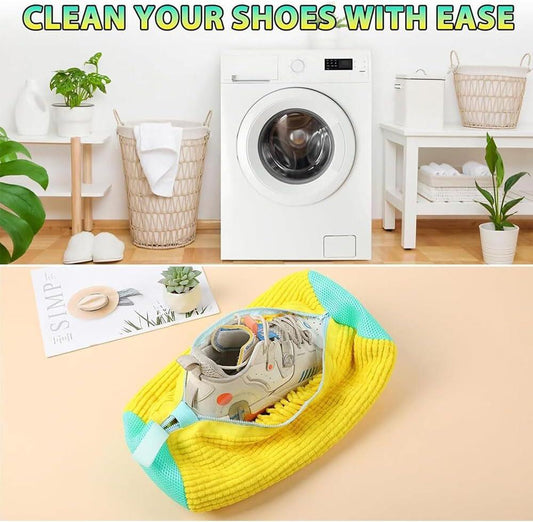 Bolsa Reutilizable para Lavar Zapatos – Apta para Todos los Tipos y Tamaños
